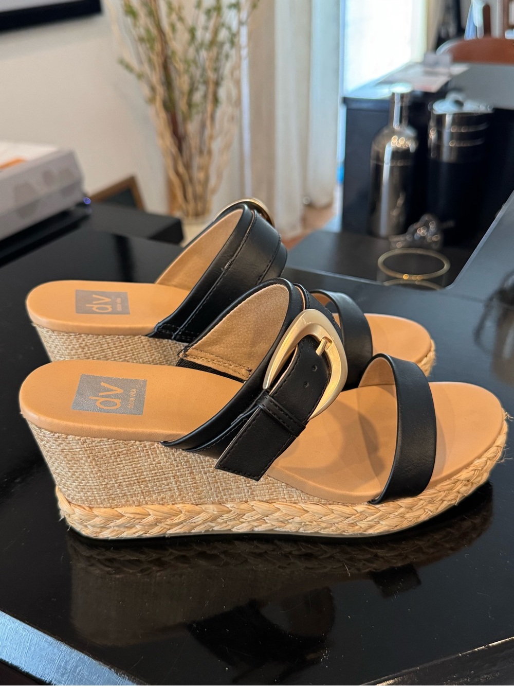 DV BY DOLCE VITA Evora Slide Wedge with Buckle